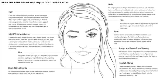 Ameera London Liquid Gold Pure Argan Oil 30ml