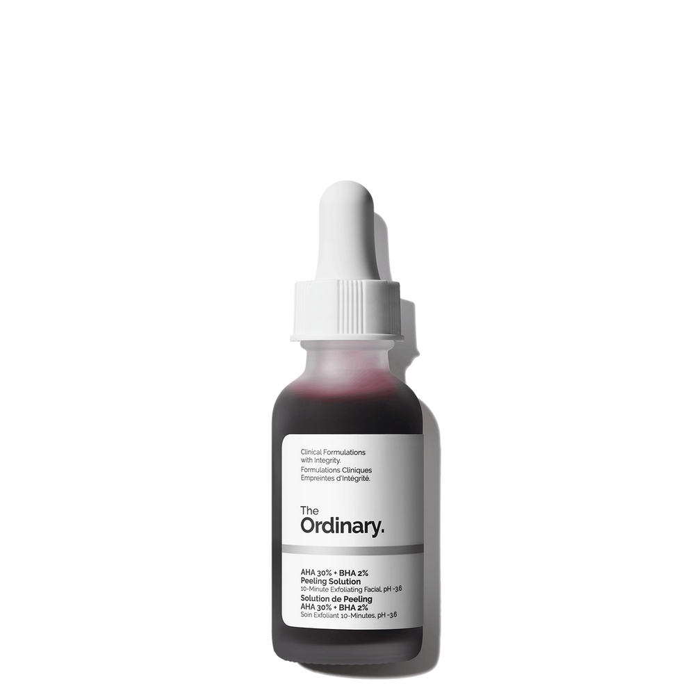 The Ordinary
AHA 30% + BHA 2% Peeling Solution