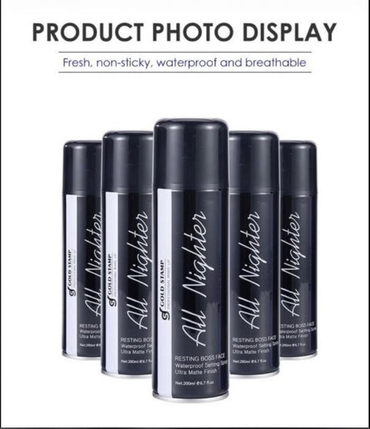 Gold Stamp All Nighter Matte Setting Spray