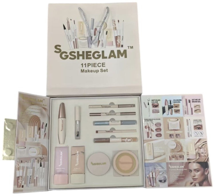 SHEGLAM Makeup Collection Gift Set (11 in 1)