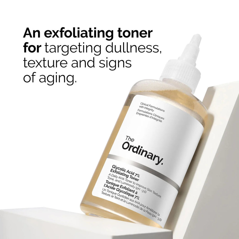 The Ordinary
Glycolic Acid 7% Exfoliating Toner 240ml (previously Toning Solution)