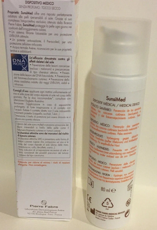 Solaire Sunsimed UVB-UVA Very High Protection by Avene 2.7oz /80ml Sunscreen NIB