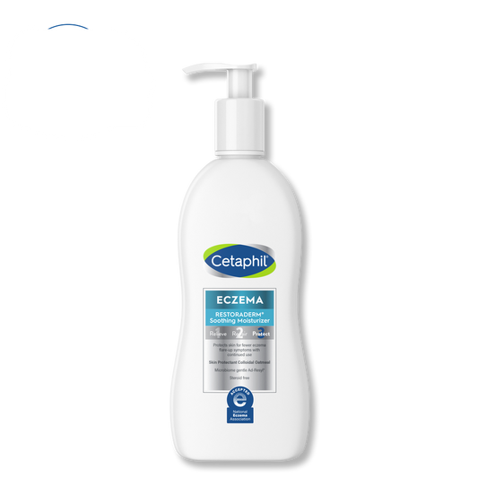 Cetaphil Eczema Restoraderm Soothing Moisturizer - 296ml | Cetaphil Eczema Body Lotion - 296ml