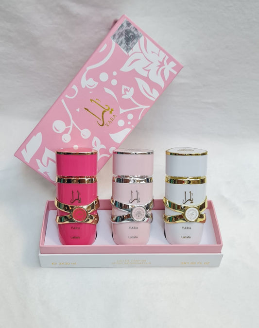 YARA PERFUMES GIFT SET 3x30ml