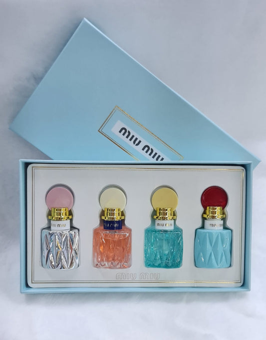 min min perfumes gift set 4x30 ml