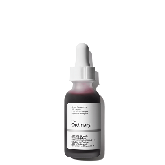 The Ordinary
AHA 30% + BHA 2% Peeling Solution