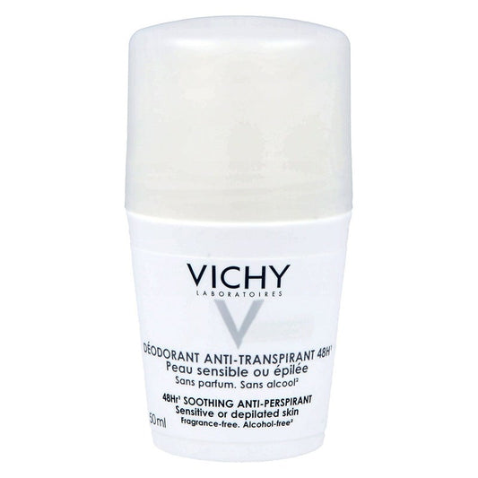 VICHY
Vichy Deo Roll-On Soothing Anti-Perspirant 48H - Sensitive Skin 50 ml