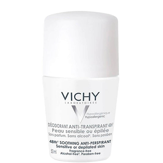 VICHY
Vichy Deo Roll-On Soothing Anti-Perspirant 48H - Sensitive Skin 50 ml