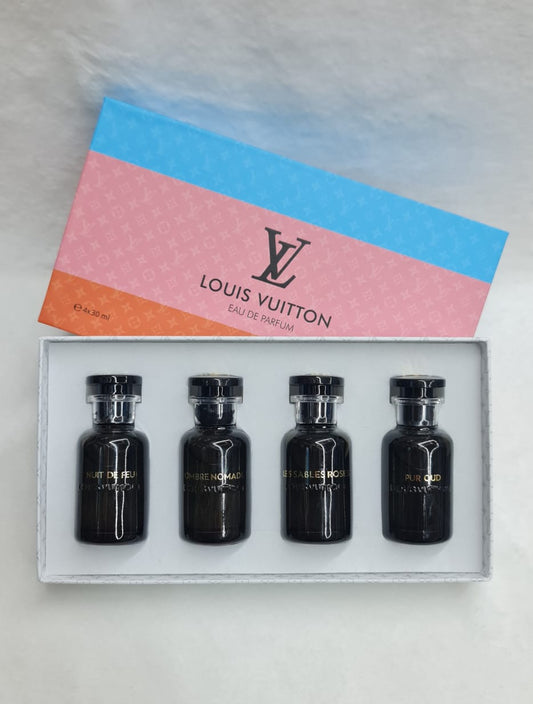 LOUIS VUITTON perfumes gift set 4x30 ml