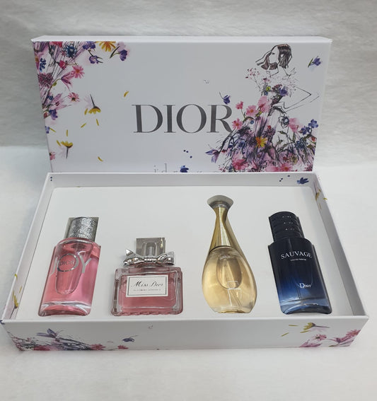 Dior perfumes gift set 4x30 ml