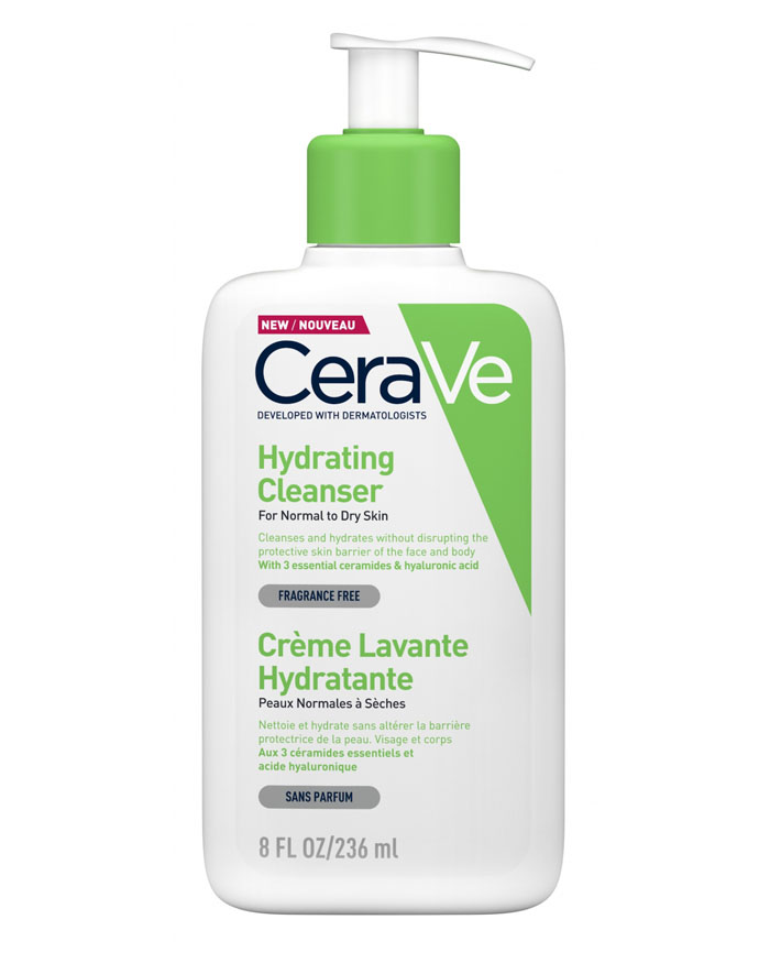 Hydrating Cleanser
For Normal to Dry Skin