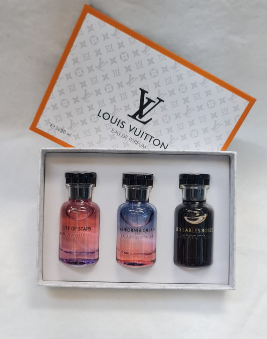 Louis Vuitton perfume gift set 3x30 ml