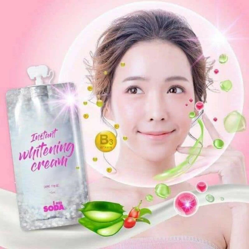 Iam soda whitening cream box of 6 packs